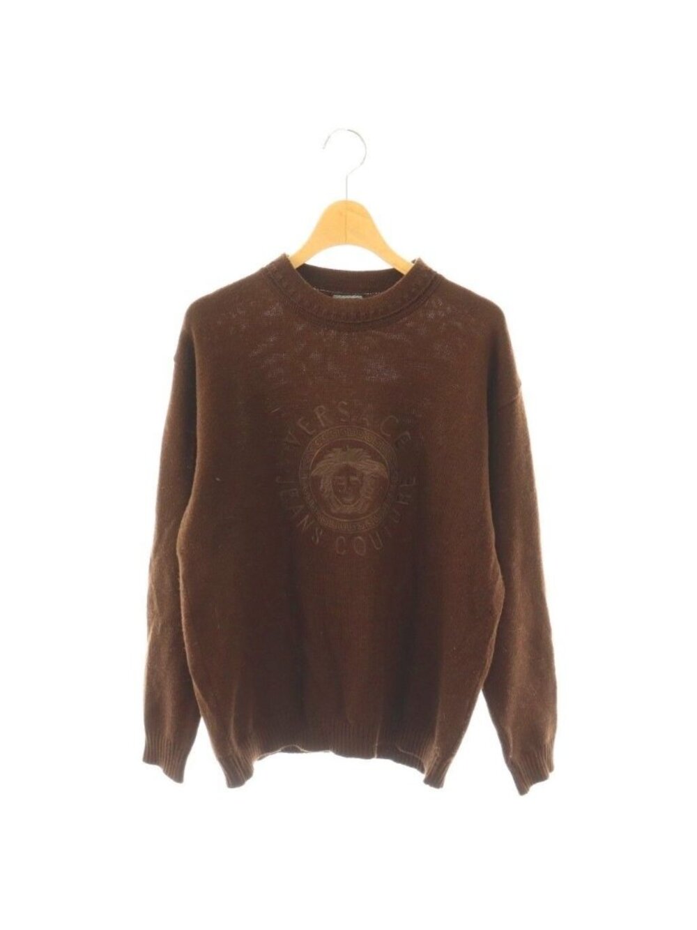 Versace Jeans Couture Medusa Knit Sweater Long Sleeve AP